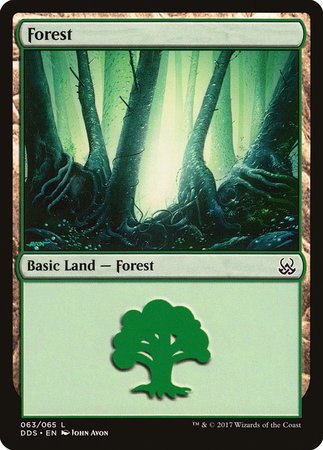 Forest (63) [Duel Decks: Mind vs. Might] | Spectrum Games