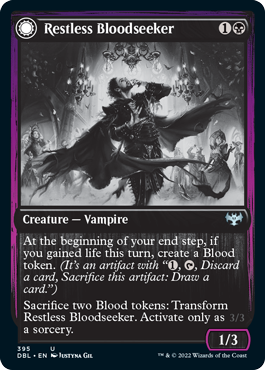 Restless Bloodseeker // Bloodsoaked Reveler [Innistrad: Double Feature] | Spectrum Games