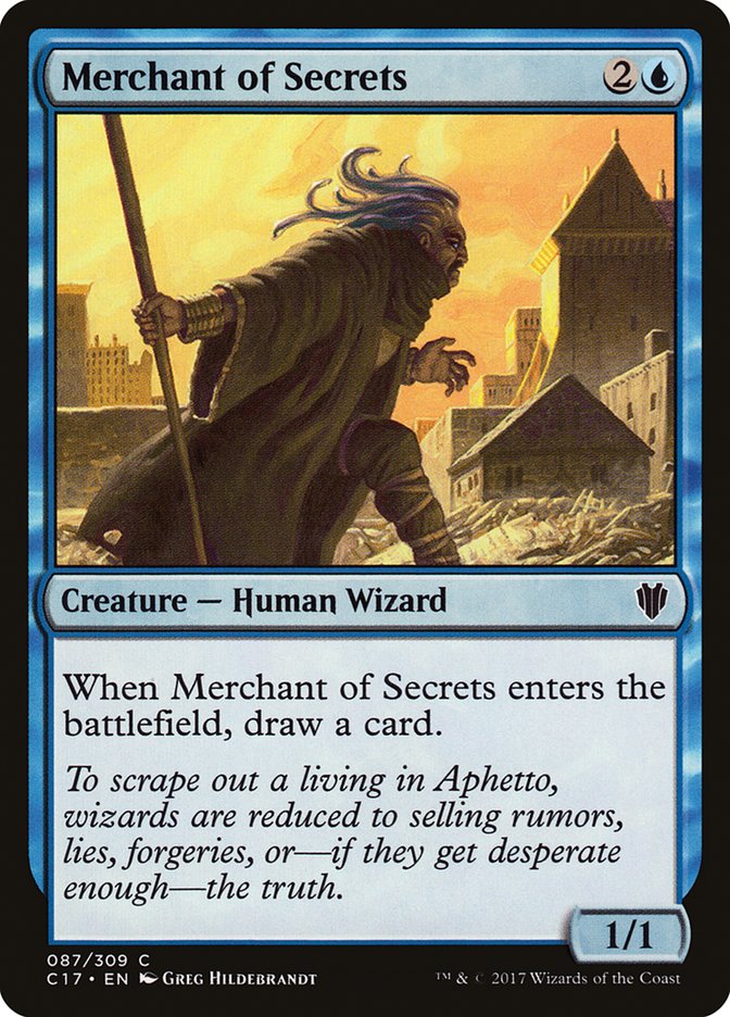 Merchant of Secrets [Commander 2017] | Spectrum Games