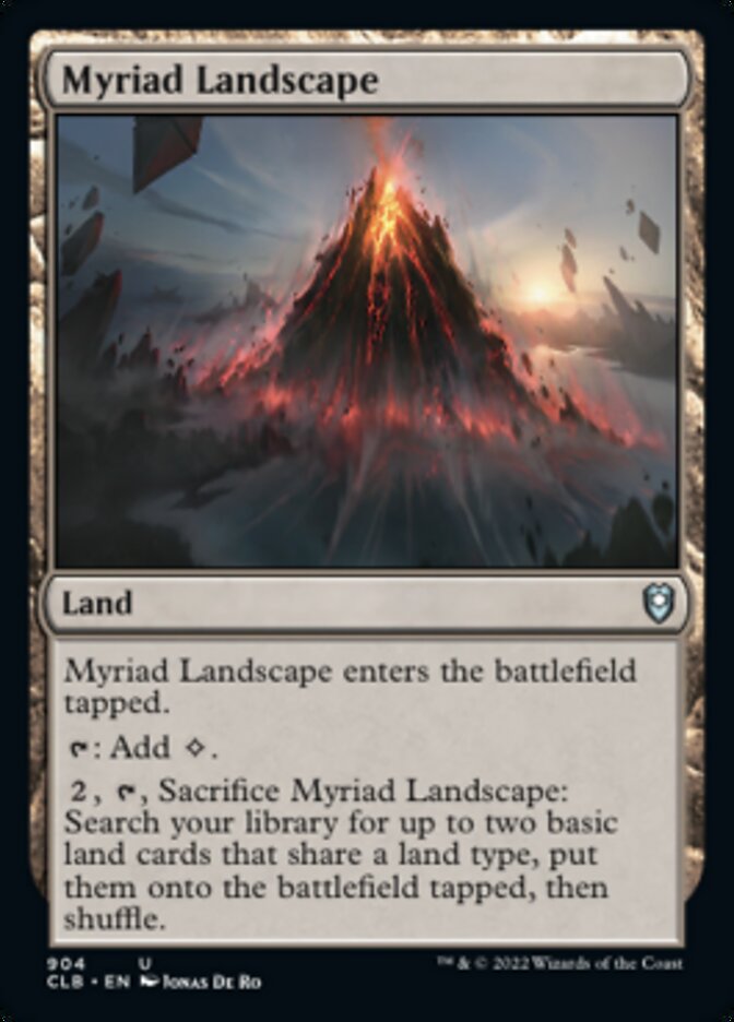 Myriad Landscape [Commander Legends: Battle for Baldur's Gate] | Spectrum Games