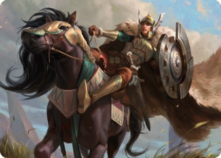 Knight of Dawn's Light Art Card [Dominaria United Art Series] | Spectrum Games