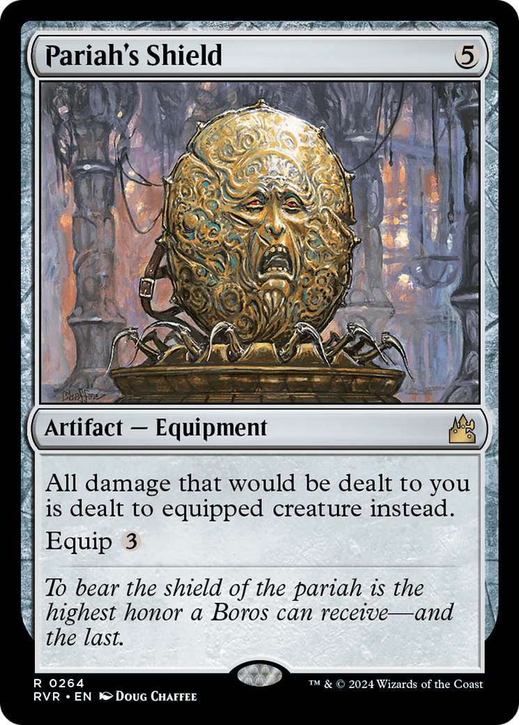 Pariah's Shield [Ravnica Remastered] | Spectrum Games