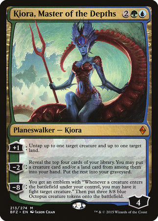 Kiora, Master of the Depths [Battle for Zendikar] | Spectrum Games