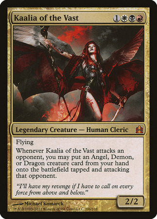 Kaalia of the Vast [Commander 2011] | Spectrum Games