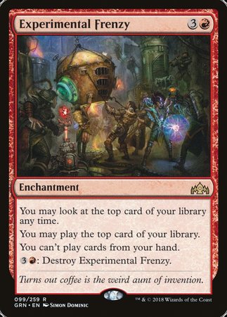 Experimental Frenzy [Guilds of Ravnica] | Spectrum Games