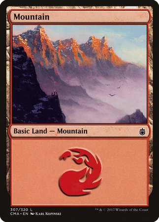 Mountain (307) [Commander Anthology] | Spectrum Games