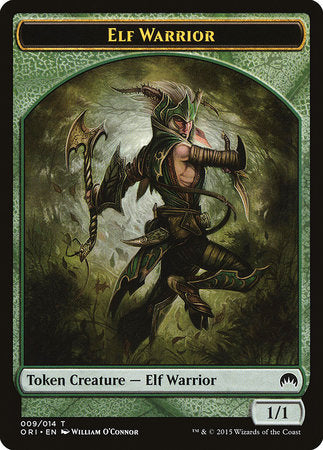 Elf Warrior Token [Magic Origins Tokens] | Spectrum Games