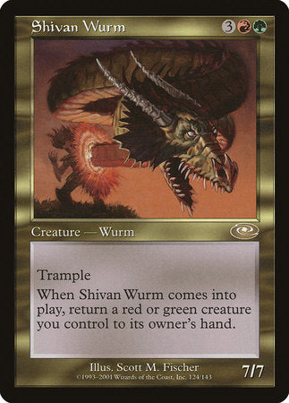 Shivan Wurm [Planeshift] | Spectrum Games