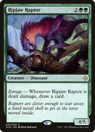 Ripjaw Raptor [Ixalan Promos] | Spectrum Games