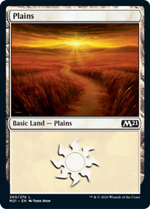 Plains [Core Set 2021] | Spectrum Games