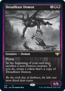 Dreadfeast Demon [Innistrad: Double Feature] | Spectrum Games