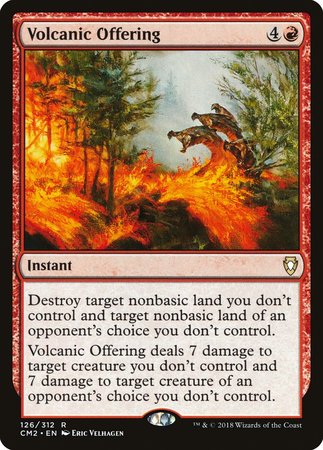 Volcanic Offering [Commander Anthology Volume II] | Spectrum Games