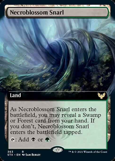 Necroblossom Snarl (Extended) [Strixhaven: School of Mages] | Spectrum Games