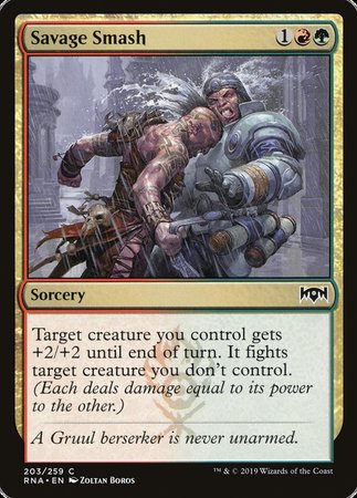 Savage Smash [Ravnica Allegiance] | Spectrum Games