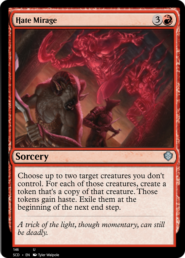 Hate Mirage [Starter Commander Decks] | Spectrum Games