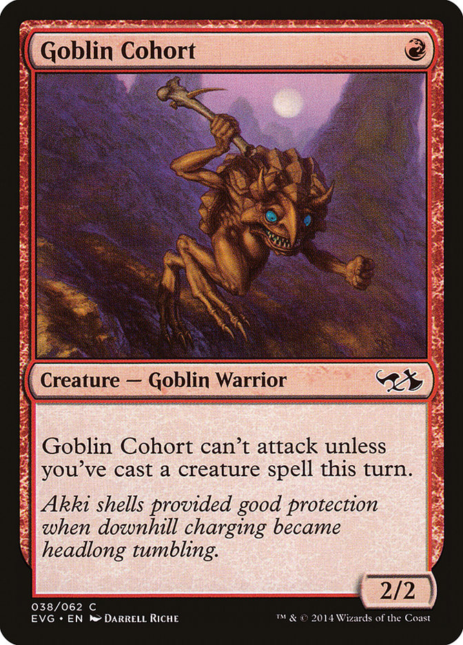 Goblin Cohort (Elves vs. Goblins) [Duel Decks Anthology] | Spectrum Games