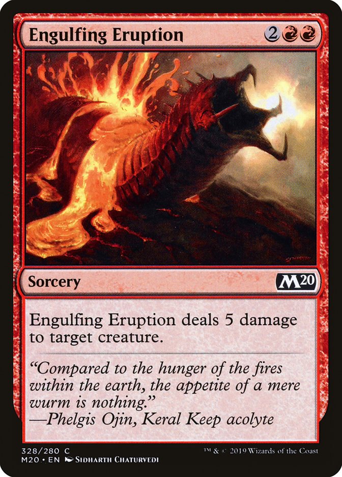 Engulfing Eruption [Core Set 2020] | Spectrum Games