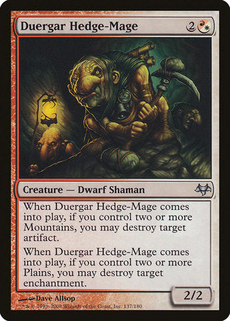 Duergar Hedge-Mage [Eventide] | Spectrum Games