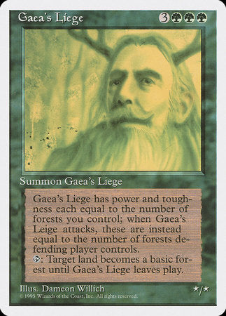 Gaea's Liege [Fourth Edition] | Spectrum Games