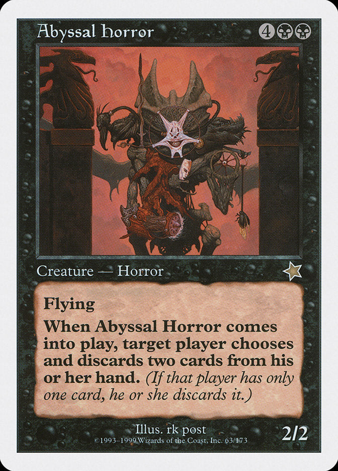 Abyssal Horror [Starter 1999] | Spectrum Games