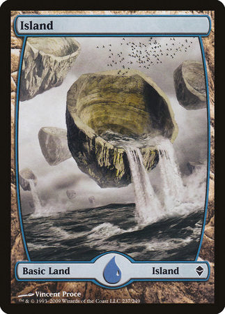 Island (237) - Full Art [Zendikar] | Spectrum Games