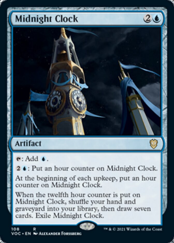 Midnight Clock [Innistrad: Crimson Vow Commander] | Spectrum Games