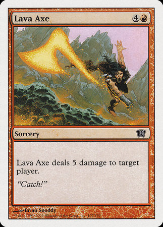 Lava Axe [Eighth Edition] | Spectrum Games