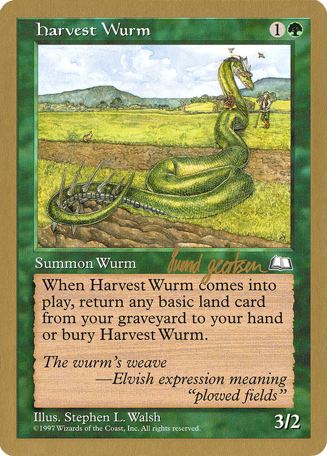 Harvest Wurm (Svend Geertsen) [World Championship Decks 1997] | Spectrum Games