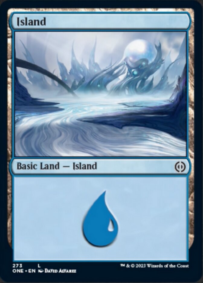 Island (273) [Phyrexia: All Will Be One] | Spectrum Games