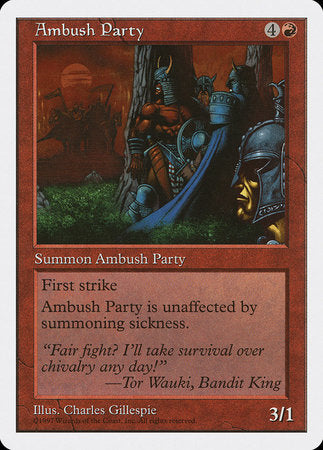 Ambush Party [Fifth Edition] | Spectrum Games