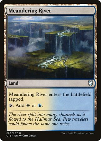 Meandering River [Commander 2018] | Spectrum Games