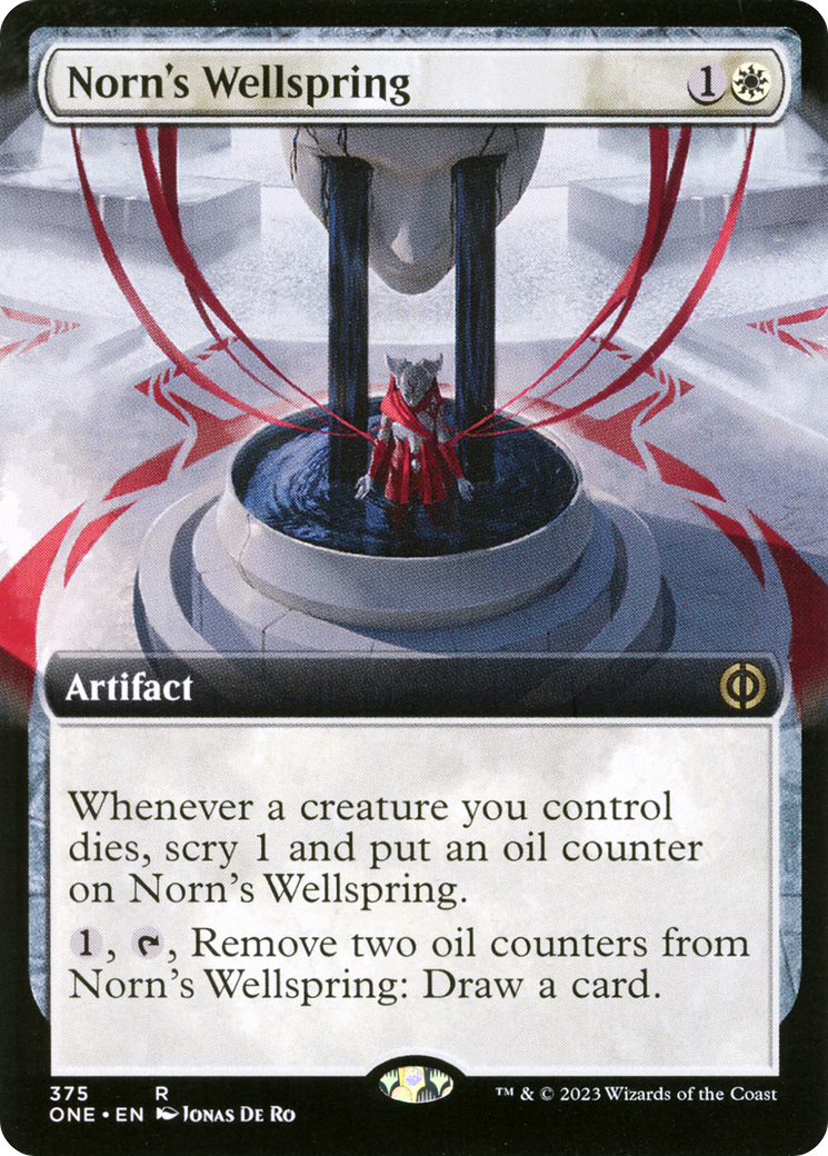 Norn's Wellspring (Extended Art) [Phyrexia: All Will Be One] | Spectrum Games