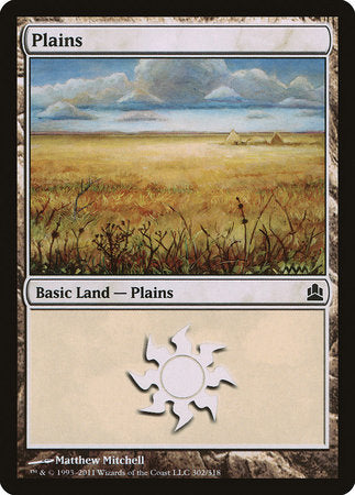 Plains (302) [Commander 2011] | Spectrum Games