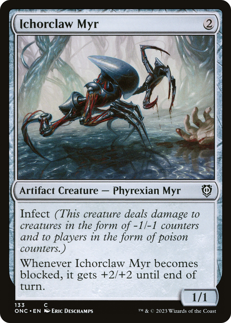Ichorclaw Myr [Phyrexia: All Will Be One Commander] | Spectrum Games