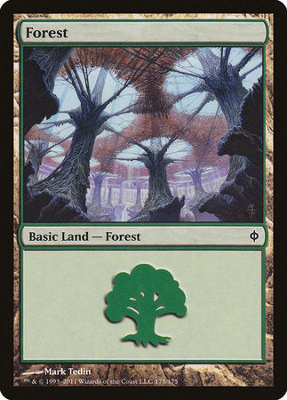 Forest (175) [New Phyrexia] | Spectrum Games
