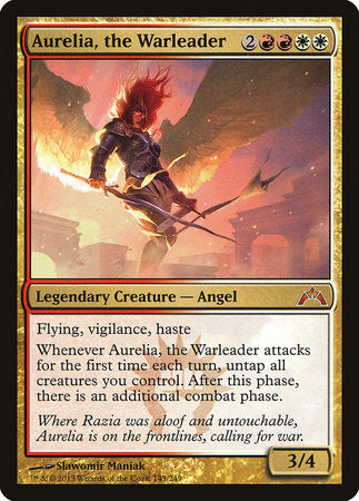 Aurelia, the Warleader [Gatecrash] | Spectrum Games