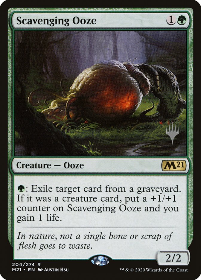 Scavenging Ooze (Promo Pack) [Core Set 2021 Promos] | Spectrum Games