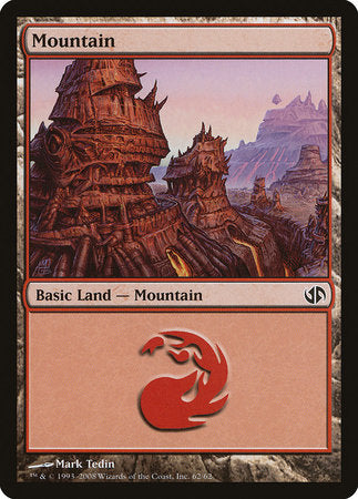 Mountain (62) [Duel Decks: Jace vs. Chandra] | Spectrum Games