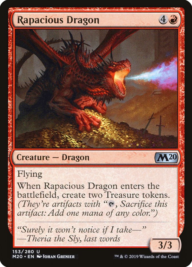 Rapacious Dragon [Core Set 2020] | Spectrum Games