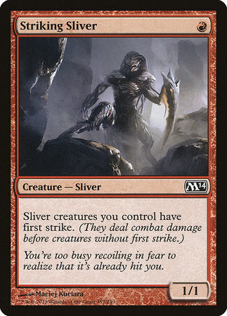 Striking Sliver [Magic 2014] | Spectrum Games