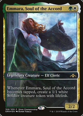 Emmara, Soul of the Accord [Guilds of Ravnica Promos] | Spectrum Games