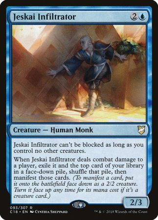 Jeskai Infiltrator [Commander 2018] | Spectrum Games