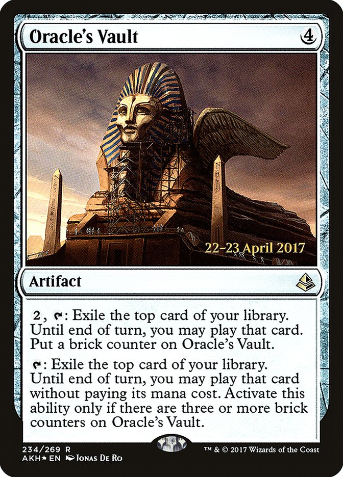 Oracle's Vault  [Amonkhet Prerelease Promos] | Spectrum Games