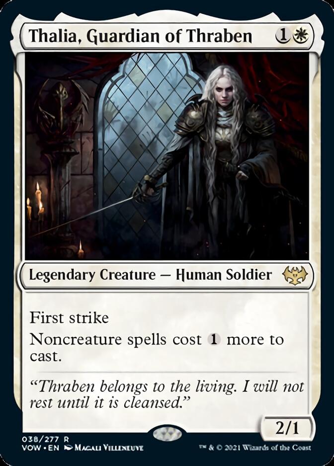 Thalia, Guardian of Thraben [Innistrad: Crimson Vow] | Spectrum Games