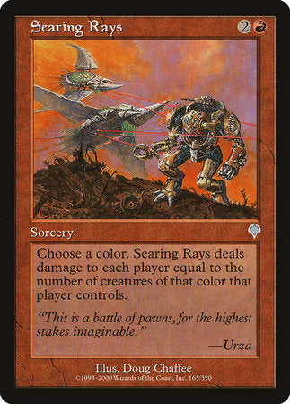 Searing Rays [Invasion] | Spectrum Games