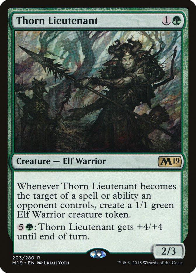 Thorn Lieutenant [Core Set 2019] | Spectrum Games