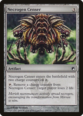 Necrogen Censer [Scars of Mirrodin] | Spectrum Games