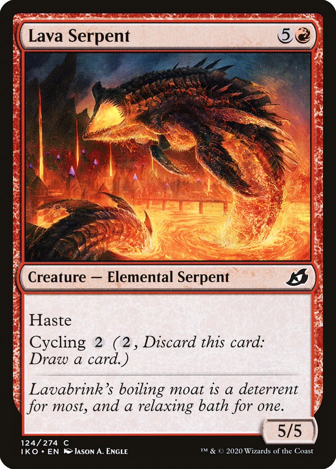 Lava Serpent [Ikoria: Lair of Behemoths] | Spectrum Games