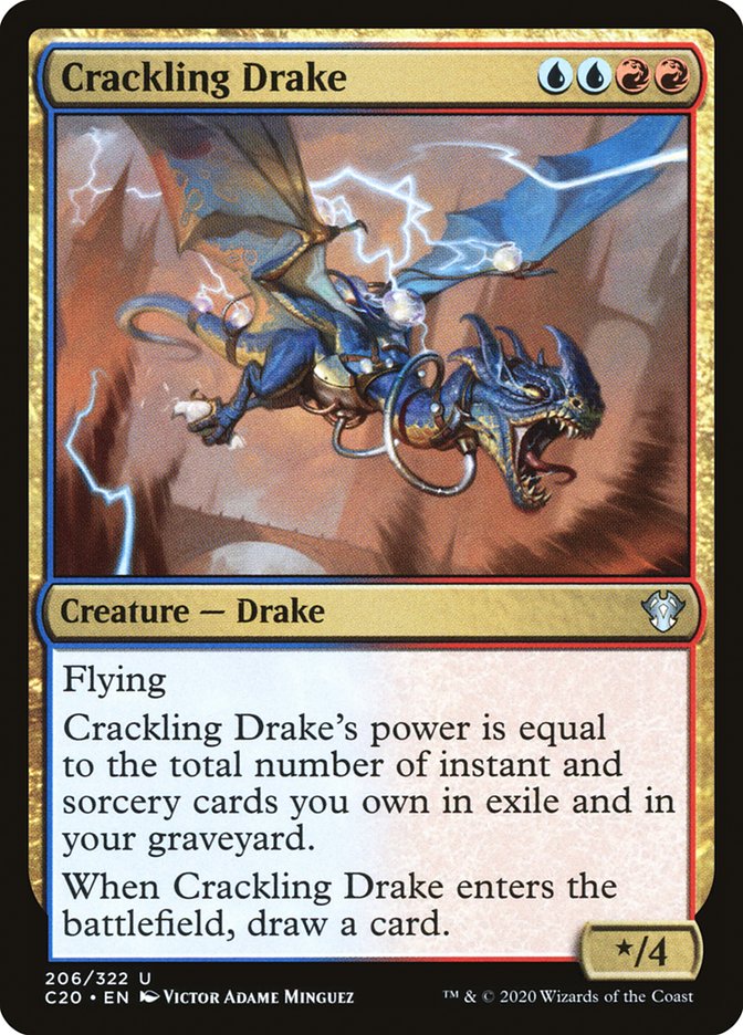 Crackling Drake [Commander 2020] | Spectrum Games