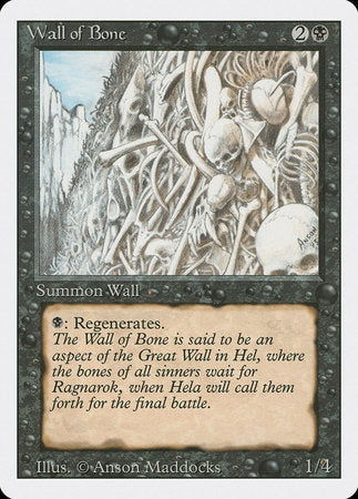 Wall of Bone [Revised Edition] | Spectrum Games